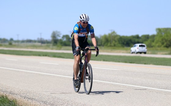 Brandon cyclist Grant Hamilton is joining Tour 21 this week. (Matt Packwood/The Brandon Sun)