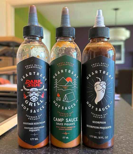 Heartbeat Hot Sauce of Thunder Bay.
