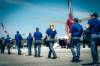 Sixty firefighters and two support staff from the Quebec Forest Fire Protection Society arrived in Manitoba Tuesday on a 14-day mission.

Photo credit: SOPFEU