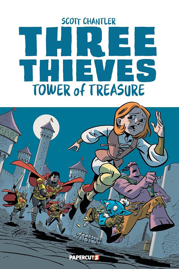 Three Thieves: Tower of Treasure by Scott Chantler