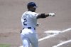 Tampa Bay Rays' Yandy Díaz (2) reacts after hitting a two-run home run during the fifth inning of a baseball game against the Miami Marlins, Sunday, June 8, 2025 in Tampa, Fla. (AP Photo/Phelan M. Ebenhack)