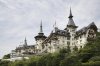 The Dolder Grand Hotel in Zurich, Switzerland is pictured on Wednesday, July 17, 2013. (Gaetan Bally/Keystone via AP)
