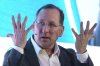 FILE - John Textor, Chairman of Eagle Football Holdings, speaks during the FT Business of Football Summit in London, Thursday, Feb. 29, 2024. (AP Photo/Kin Cheung, File)
