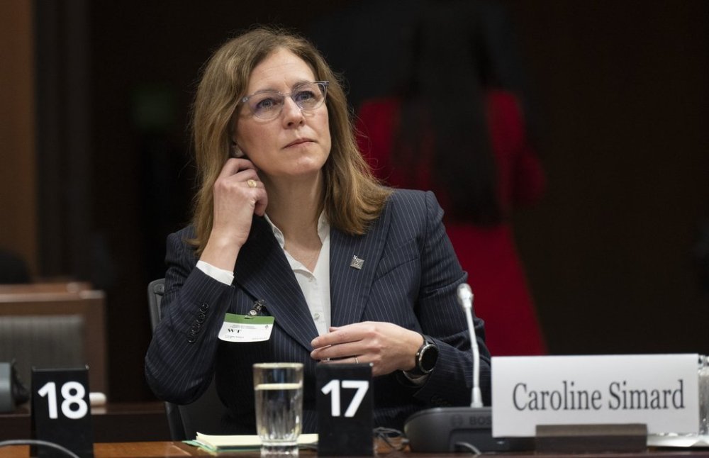 Commissioner of Canada Elections Caroline Simard is pictured on Parliament Hill Thursday, March 2, 2023 in Ottawa. THE CANADIAN PRESS/Adrian Wyld