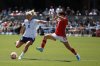FILE - United States' Lindsey Horan (10) takes a shot against Wales' Angharad James (8) in the second half of a FIFA Women's World Cup send-off soccer match in San Jose, Calif., Sunday, July 9, 2023. (AP Photo/Josie Lepe, File)