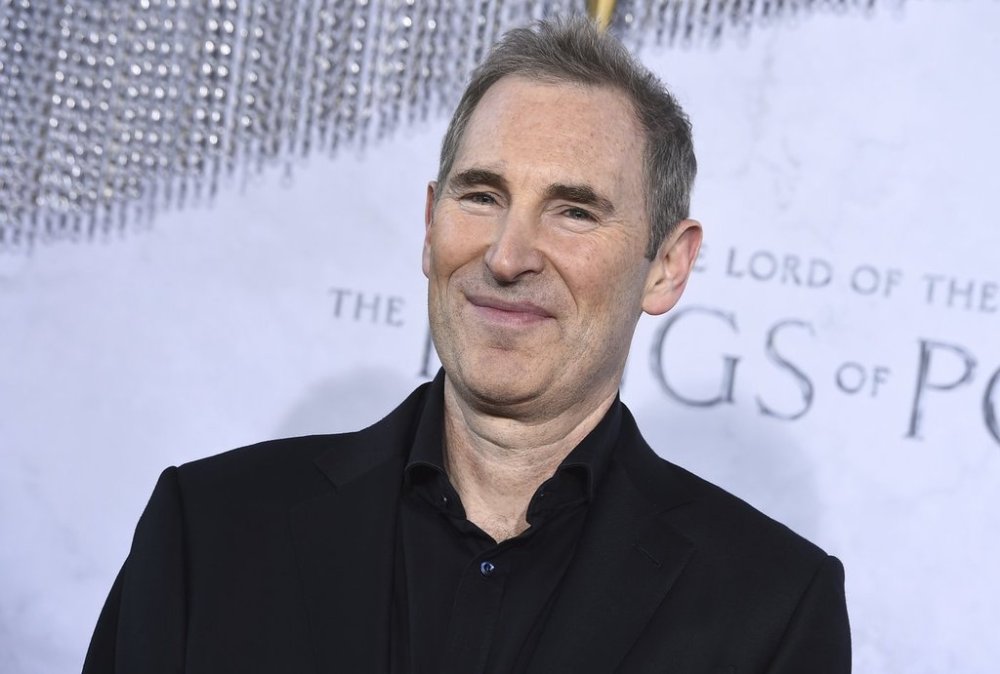 FILE - Andy Jassy, Amazon president and CEO, attends the premiere of