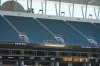 Seats are empty during the Club World Cup Group F soccer match between Mamelodi Sundowns and Fluminense in Miami Gardens, Fla., Wednesday, June 25, 2025. (AP Photo/Lynne Sladky)