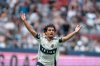 Vancouver Whitecaps' Jeevan Badwal celebrates his goal against the Seattle Sounders during the first half of an MLS soccer match in Vancouver, on Sunday, June 8, 2025. THE CANADIAN PRESS/Ethan Cairns