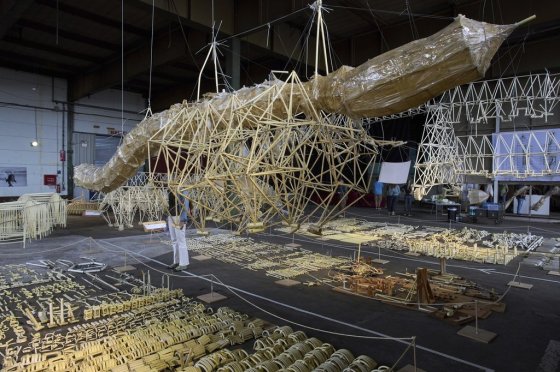 Dutch artist Theo Jansen's