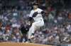 Detroit Tigers' Keider Montero pitches against the Tampa Bay Rays during the sixth inning of a baseball game Monday, July 7, 2025, in Detroit. (AP Photo/Duane Burleson)
