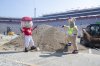 MLB Speedway Classic Open House Event marking the construction of a baseball field at Bristol Motor Speedway in Bristol, Tenn., Tuesday, June 24, 2025. (Ben Earp/Ben Earp Photography via AP)