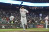 Boston Red Sox's Ceddanne Rafaela celebrates after hitting a home run against the San Francisco Giants during the sixth inning of a baseball game in San Francisco, Friday, June 20, 2025. (AP Photo/Jeff Chiu)