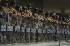 California National Guard guard the Federal Building on Tuesday, June 10, 2025, in downtown Los Angeles. (AP Photo/Eric Thayer)