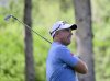P·draig Harrington follows the flight of his shot off the 16th hole tee box during the second round of the U.S. Senior Open Championship golf tournament at Broadmoor Golf Club, Friday, June 27, 2025, in Colorado Springs, Colo. (Andy Cross/The Denver Post via AP)