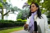Minister of Foreign Affairs Anita Anand speaks to reporters in The Hague, Netherlands on Tuesday, June 24, 2025. THE CANADIAN PRESS/Sean Kilpatrick