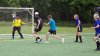 People play walking soccer, in this handout photo, in Guelph, Ont., on Saturday, June 28, 2025. THE CANADIAN PRESS/Handout — Kerrin Hands (Mandatory Credit)