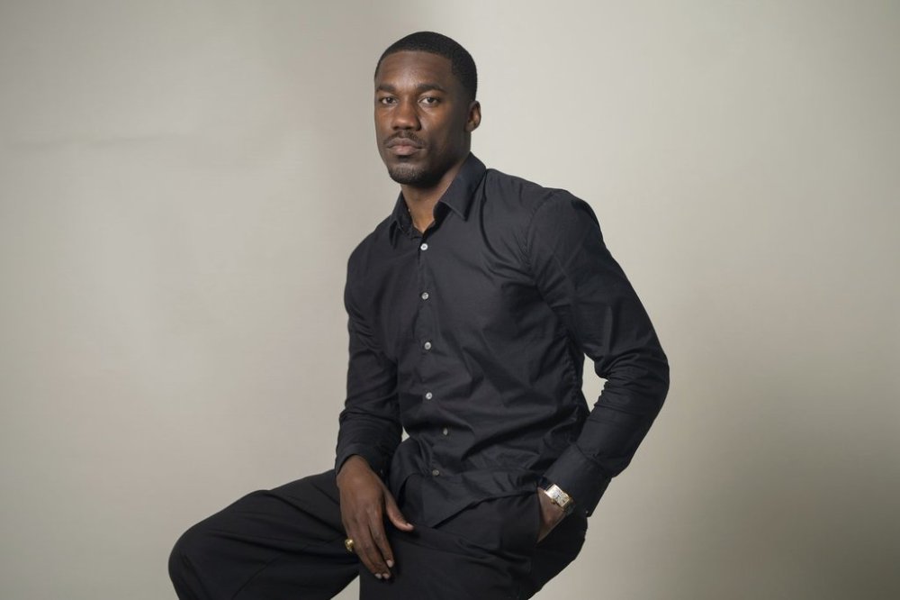 Giveon poses for a portrait on Thursday, May 29, 2025, in New York. (AP Photo/Gary Gerard Hamilton)
