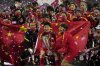 FILE - China's Wang Shanshan and team celebrates after winning the AFC Women's Asian Cup 2022 in Mumbai, India, on Feb. 6, 2022. (AP Photo/Rajanish Kakade, File)