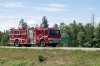 Volunteer firefighters from Davidson, Sask., load up their truck at the Provincial Wildfire Center in Prince Albert, Sask., Wednesday, June 4, 2025. THE CANADIAN PRESS/Liam Richards