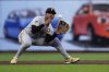Pittsburgh Pirates third baseman Ke'Bryan Hayes catches a line drive hit by San Francisco Giants' Wilmer Flores during the fourth inning of a baseball game Tuesday, July 29, 2025, in San Francisco. (AP Photo/Godofredo A. Vásquez)