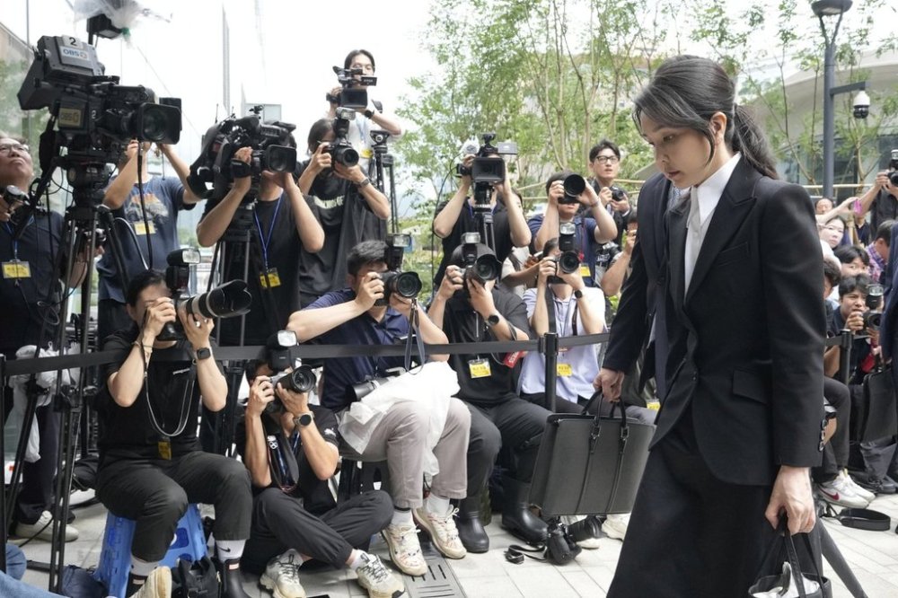 Wife of South Korea’s ousted ex-President Yoon appears for questioning over corruption allegations