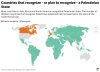 The map above shows countries that recognize - or plan to recognize - a Palestinian State. (AP Graphic)