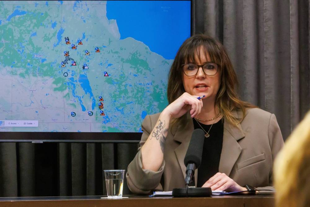 MIKE DEAL / FREE PRESS FILES
Kristin Hayward, assistant deputy minister of the Manitoba Wildfire Service, said officials are confident in their wildfire protection efforts inThompson.