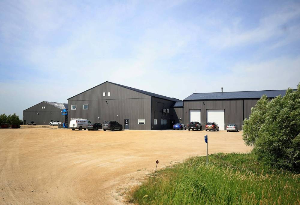 After buying into the family business in 2011, Pat and Jodi Warkentin have expanded the work space to 54,000 sq. ft, with some 50 employees. (Ruth Bonneville / Free Press)