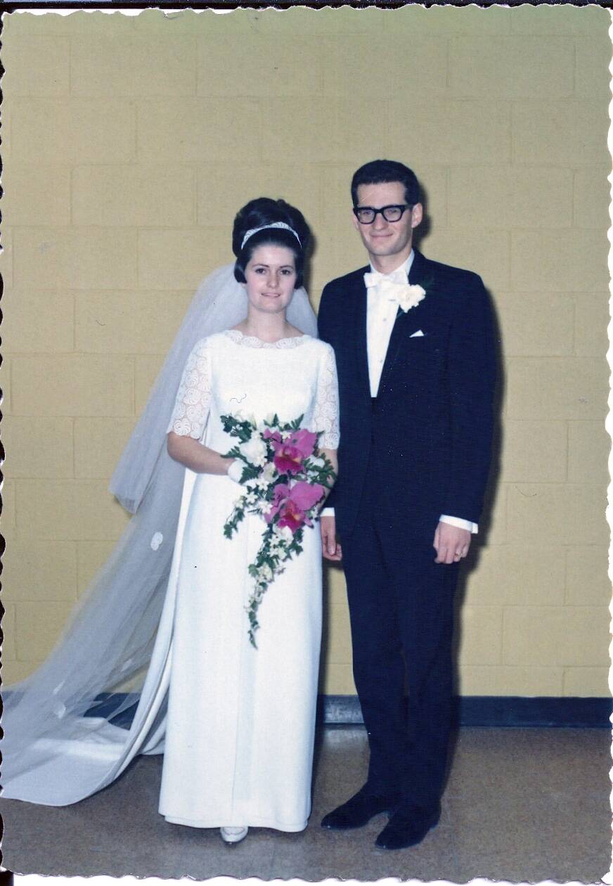 SUPPLIED
Gerry and Raymonde were married in 1967.