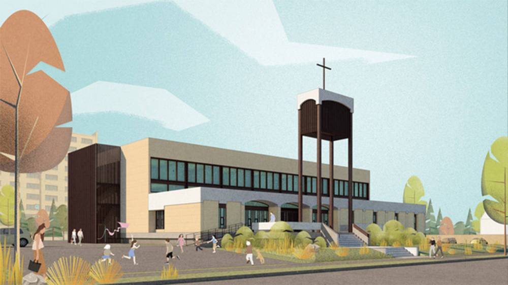 5468796 Architecture
A rendering of the new seniors’ residence; it could open as early as next year if funding is secured.