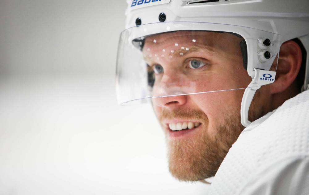 JOHN WOODS / FREE PRESS FILES
Nikolaj Ehlers signed with the Carolina Hurricanes and will be paid US$51 million over six years.