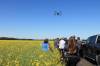 SUPPLIED
                                A drone-mapping tech demonstration takes place at Innovation Farms, the Manitoba field space EMILI uses for testing new ag technology.