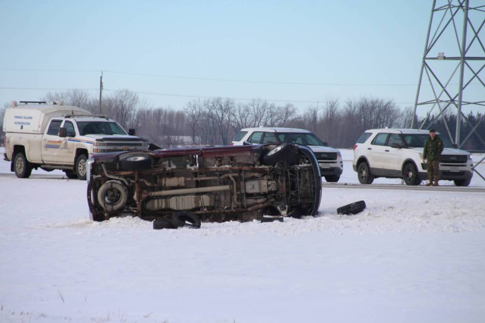 Michael Blume / PortageOnline News Files
The fatal crash near Portage la Prairie.