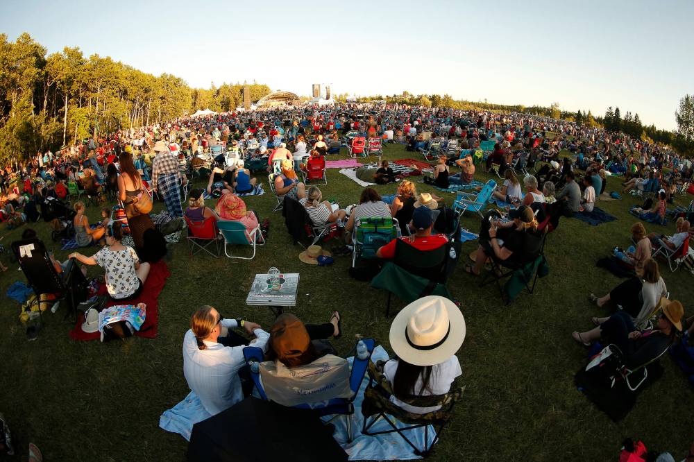 JOHN WOODS / FREE PRESS 
Birds Hill Park has been the location for the folk fest since its inception.