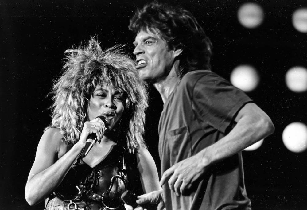 Rusty Kennedy / The Associated Press files
Tina Turner and Mick Jagger perform together at the Live Aid concert in Philadelphia in July 1985 which raised funds for famine relief in Ethiopia.