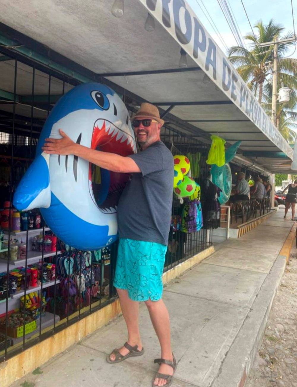 SUPPLIED
Wyman in Mexico, one of his favourite places to visit.