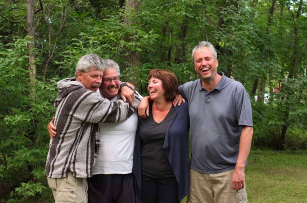 SUPPLIED
From left: Siblings Jeff, Mike, Alison and Wyman. Wyman was the youngest of the four siblings.