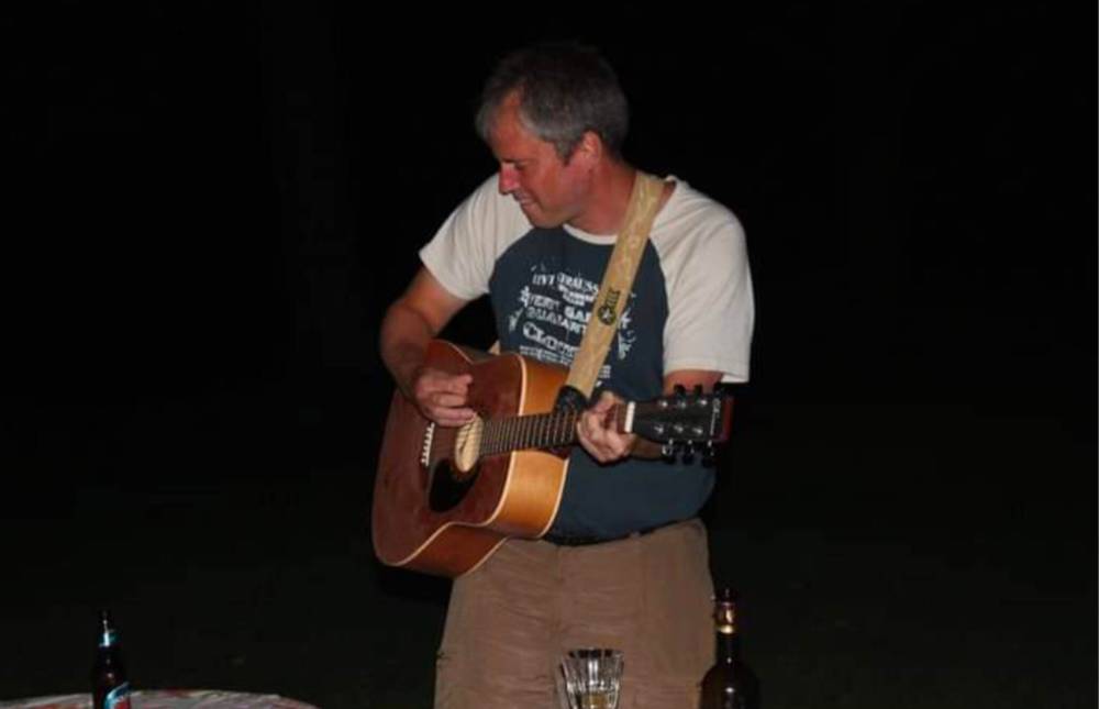 SUPPLIED
Wyman loved to play the guitar and sing with family and friends.