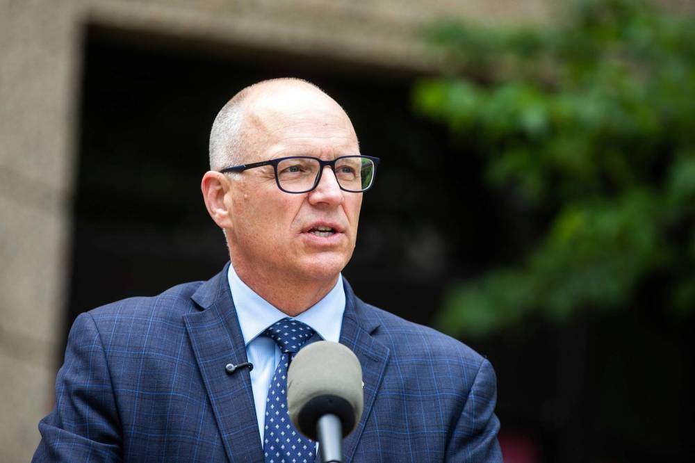 MIKAELA MACKENZIE / FREE PRESS FILES
Mayor Scott Gillingham says he plans to run for re-election.