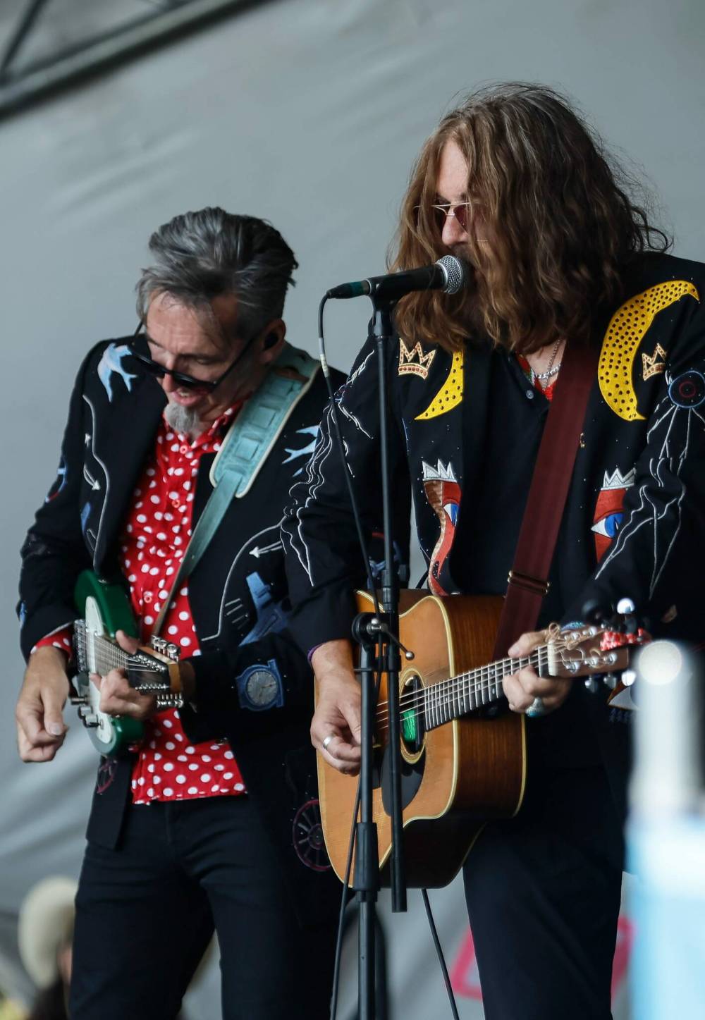 JOHN WOODS / FREE PRESS
Stephen Fearing (left) and Tom Wilson of Blackie and the Rodeo Kings
