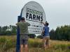 SUPPLIED
                                Workers install a sign at Innovation Farms’s newest expansion in MacGregor, Man. The expansion covers J.P. Wiebe Ltd., a potato farm.