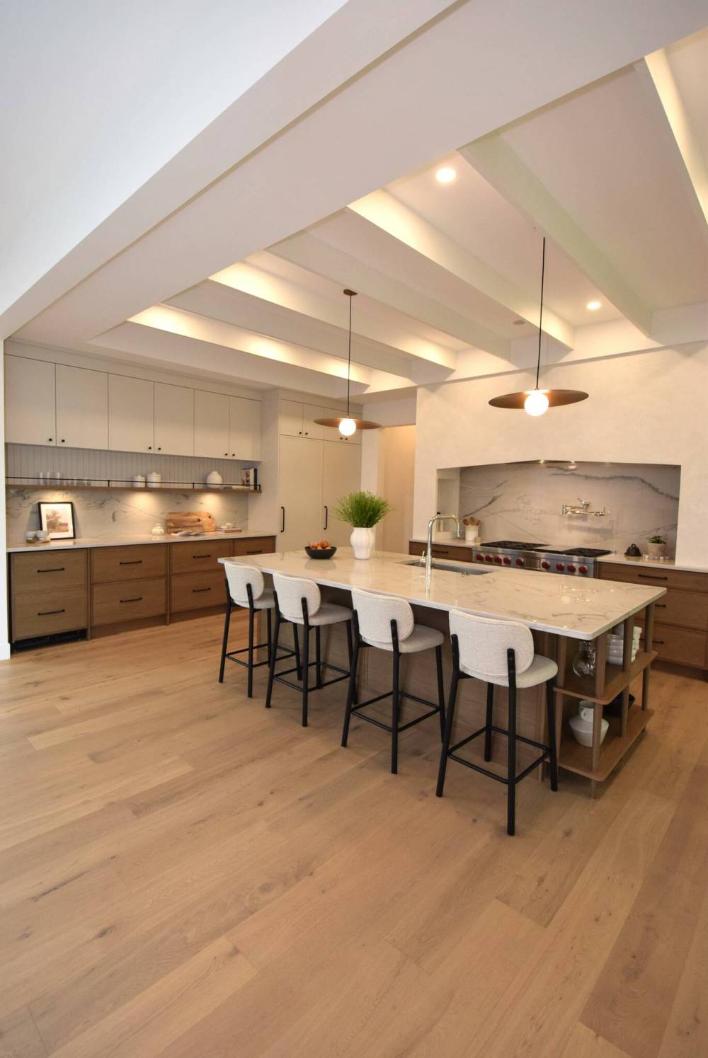Todd Lewys / Free Press
The breathtaking island kitchen at 303 Boreham Boulevard, Tuxedo, is a functional work of art.