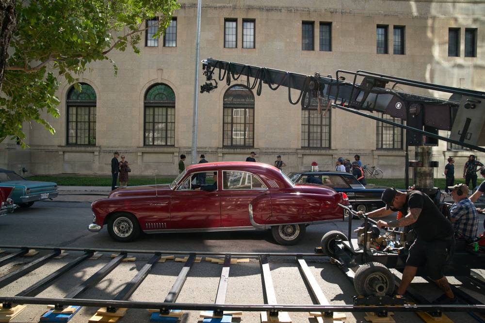 ALLEN FRASER / NOVEMBER 1963
The period cars on set were all locally sourced.