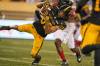 GEOFF ROBINS / THE CANADIAN PRESS
                                Hamilton Tiger-Cats’ receiver Kenny Lawler has racked up five of his seven league-leading touchdowns on the season in the last two games.