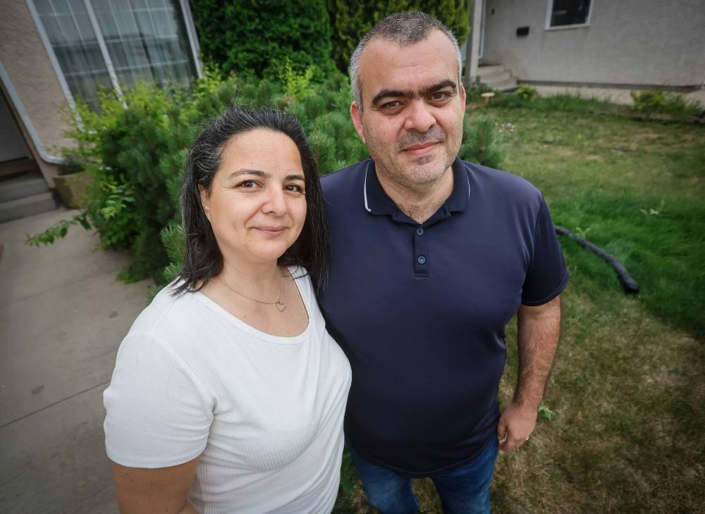 JOHN WOODS / FREE PRESS
Daniel and Lora Kazado are among the more than 6,800 Jews who have come to Manitoba through GrowWinnipeg since 2000.