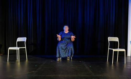 MIKE DEAL / FREE PRESS
                                Leigh-Anne Kehler’s latest show is a deeply personal story about medical scares and close conversations with death.