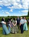 INSTAGRAM
                                Wab Kinew post on Instagram July 19 that he visited Green Acres, a Hutterite colony near Wawanesa Saturday.