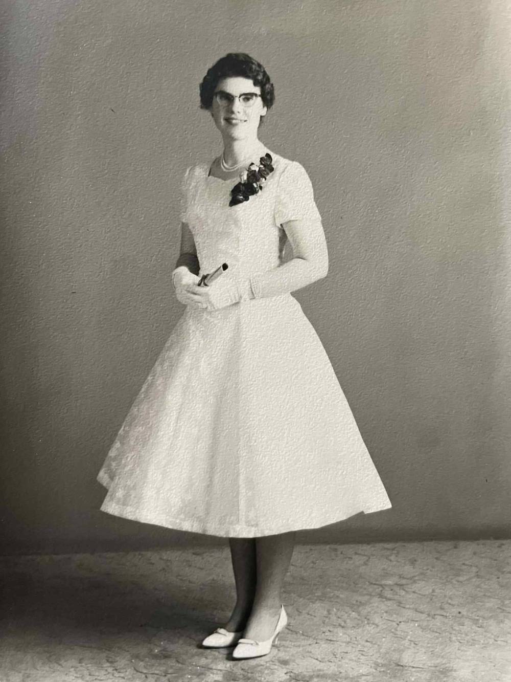 Menzies was valedictorian at her Grade 12 graduation.