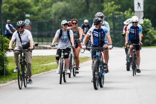 JOHN WOODS / FREE PRESS FILES
                                The second annual Team 81 Ride For Parkinson’s at Assiniboine Park will be held on Aug. 1 — or 8/1, matching Winnipeg Jets forward Kyle Connor’s jersey number.