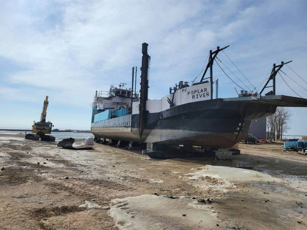 SUPPLIED
The MV Poplar River is operated by the Freshwater Fish Marketing Corporation.